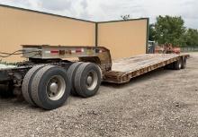 Hyster Slope Deck Lowboy Trailer