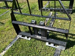 Unused 48" Quick Attach Pallet Forks