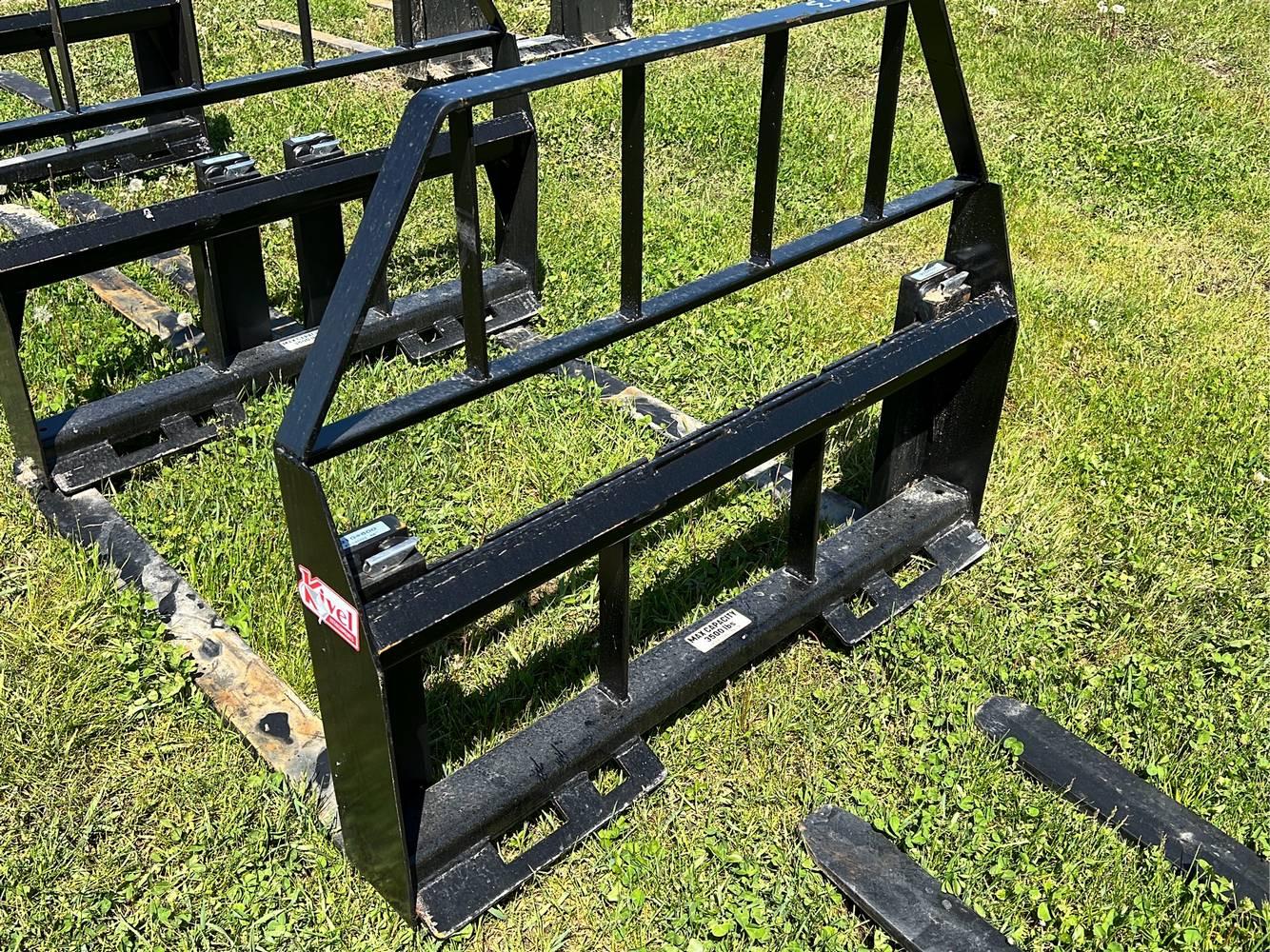 Unused 48" Quick Attach Pallet Forks