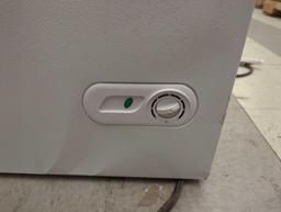 Magic Chef 7.0 cu. ft. Chest Freezer in White. Comes as is shown. Appears to be New with some