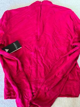 GUESS Womans Radish Pink Top- Size S- Retail $49