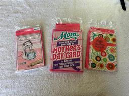 Mothers Day Cards- 3 packs of 4= 12 Total