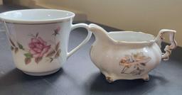 Creamer and Tea Cup $1 STS