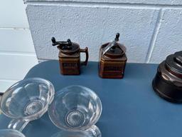 Glassware- Punch Bowl with cups and lots more....