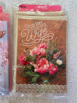 Mothers Day Cards- 3 packs of 4= 12 Total