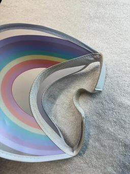 VIntage Rainbow Visor- Gently Used