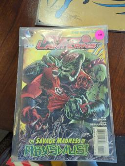 Lot of 2 Items To Include, Red Lanterns #12 DC New 52 Series "The Savage Madness Of Abysmus!" Still