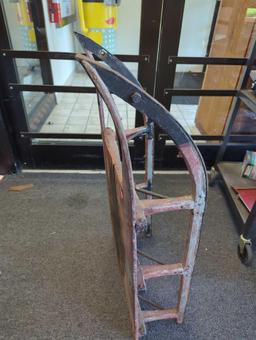 Antique Wooden Sled, Measure Approximately 20 in x 38 in, What you see in photos is what you will