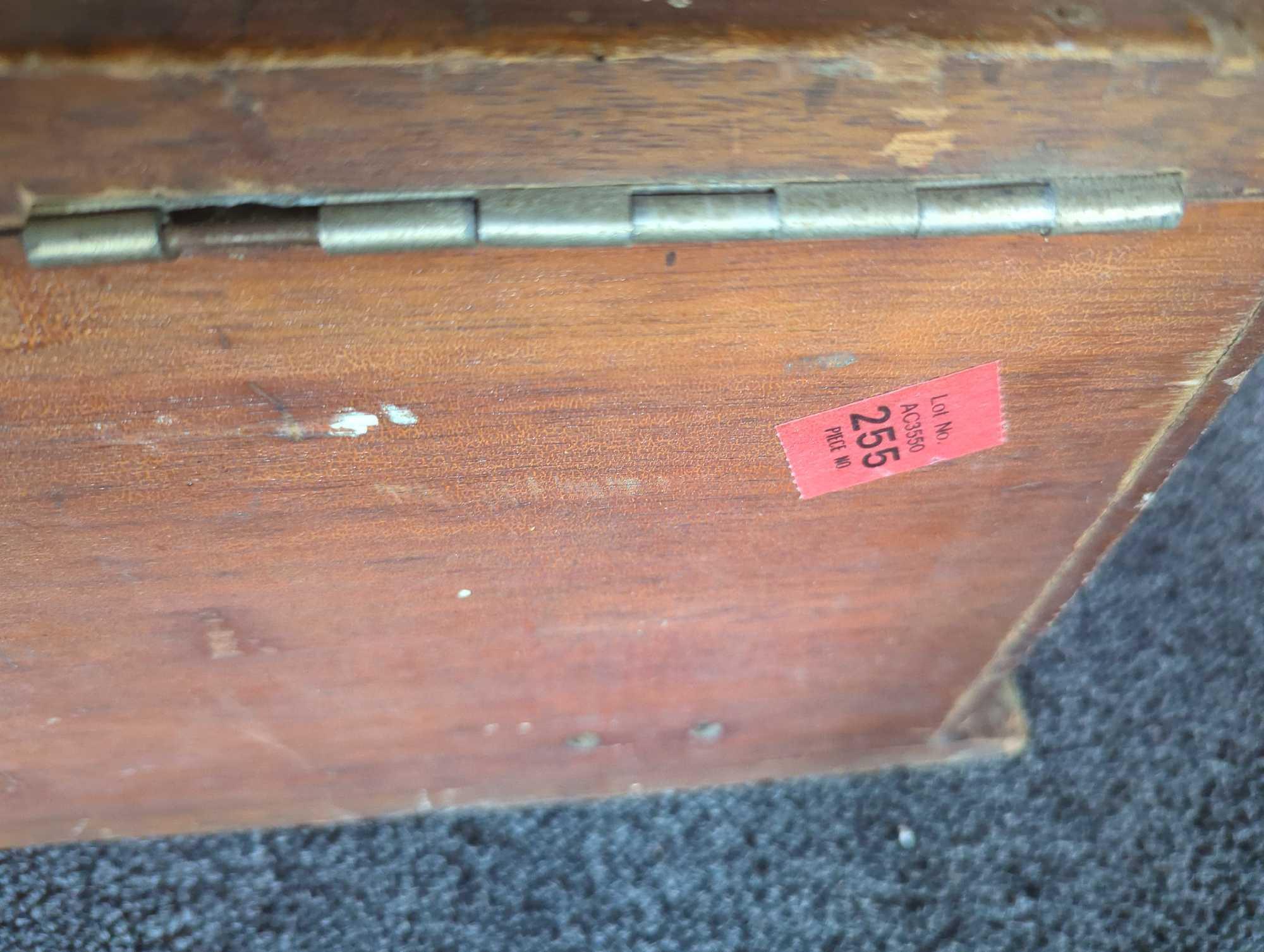 Replica of a 19th Century Seaman?s Chest, Measure Approximately 33 in x 12 in x 9 in, Has Some Signs