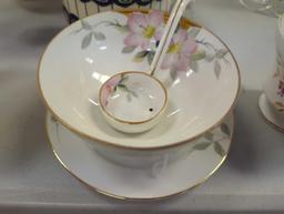 Lot of Assorted Items to Include, Gracie Bone China Tea Cup With A Floral Design, Royal Imperial