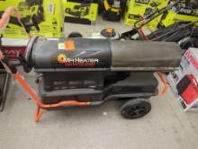 (Has Some Minor Damage) Mr. Heater Contractor 210,000 BTU Black Forced Air Kerosene/Diesel Space