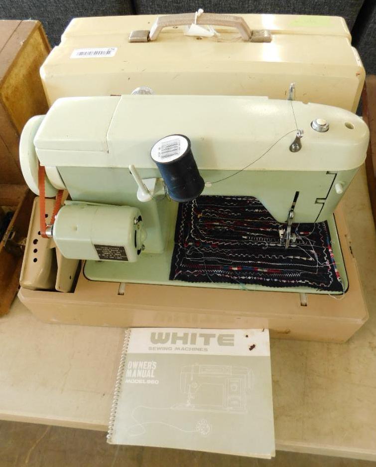 White Sewing Machine