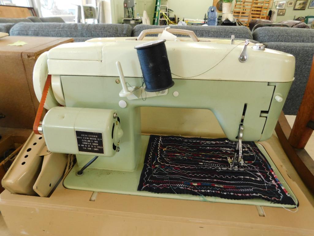 White Sewing Machine