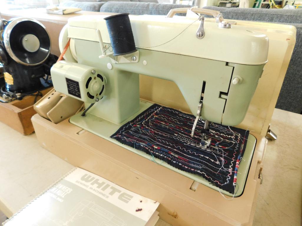 White Sewing Machine