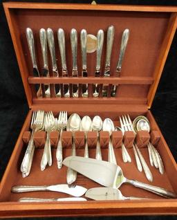 Sterling Silver - Flatware Set - Towle - Silver Mutes - 2399.0 Grams Plus 13 Weighted