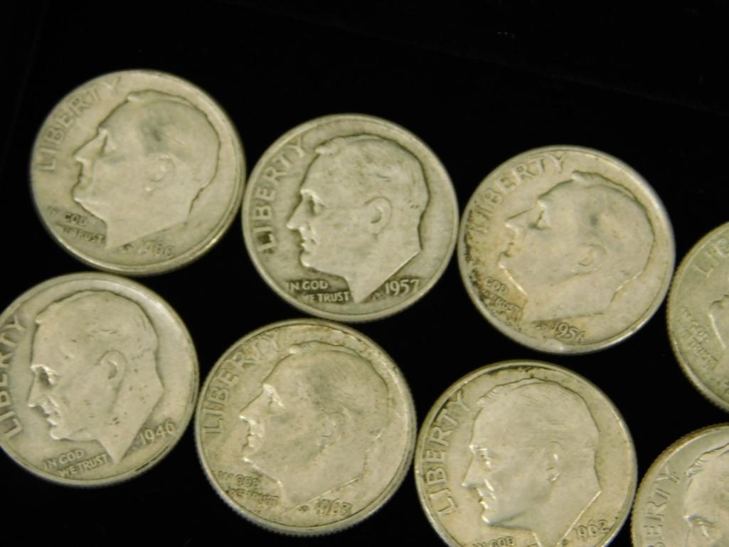 22 Silver Eisenhower Dimes