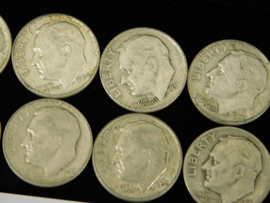 22 Silver Eisenhower Dimes