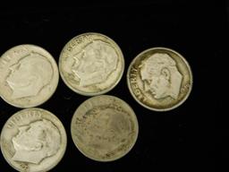 17 Silver Eisenhower Dimes