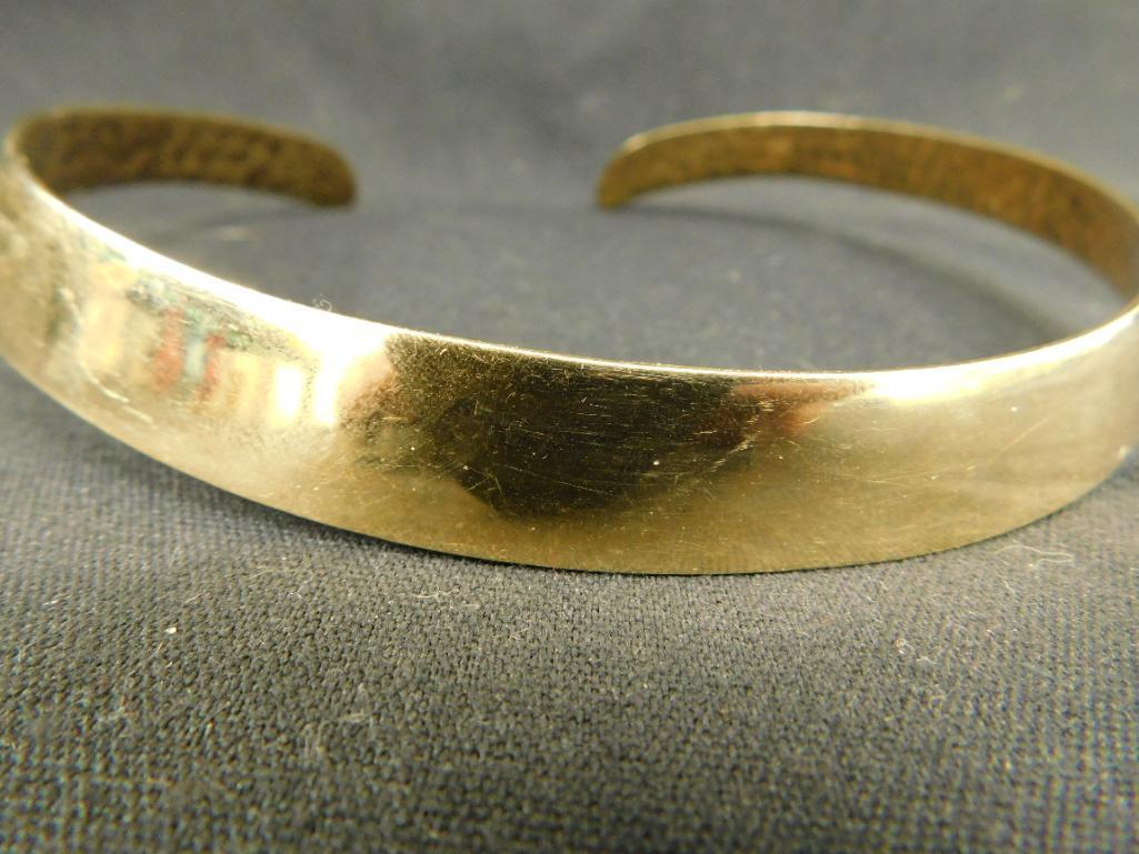 14K Yellow Gold - Choker Necklace - Signed Linda Joslin - 67.0 Grams