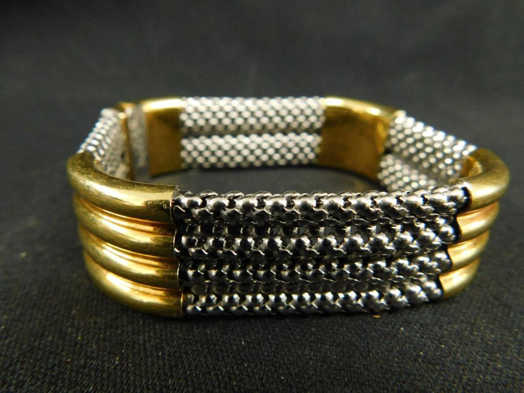 18K Yellow and White Gold - Bracelet - Signed Kria - 47.3 Grams