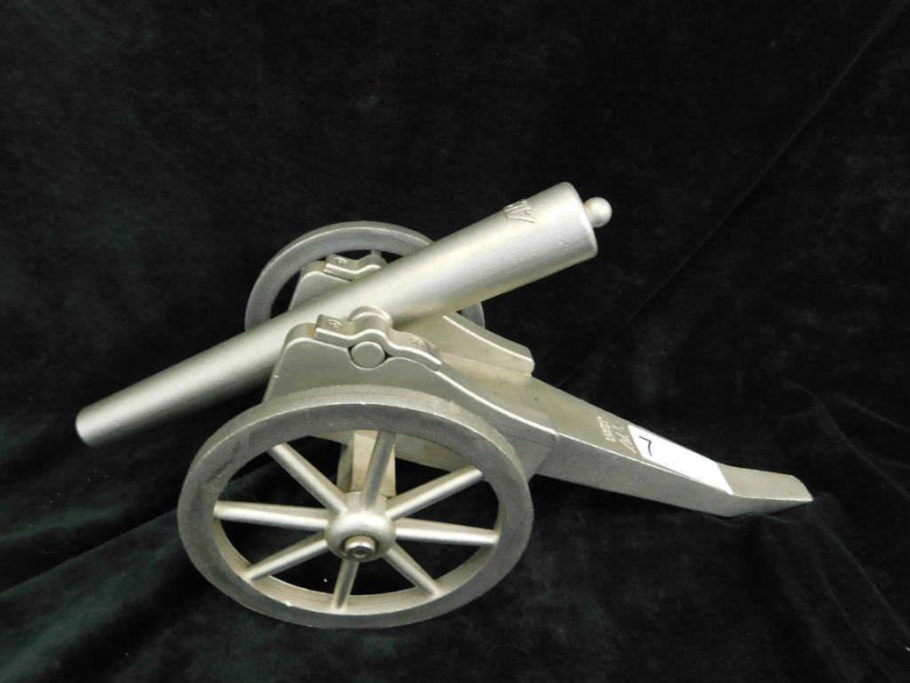 2003 AFS Cast Metal Cannon - All Metal - 7" x 17"x 6"