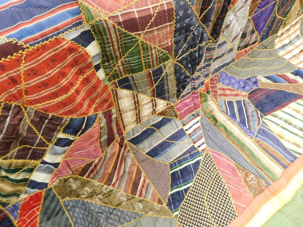 Vintage Crazy Quilt - 86" x 72"