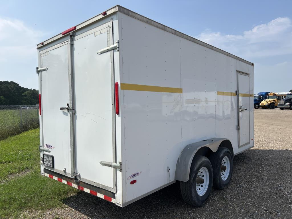 2019 Freedom Trailer Enclosed Trailer