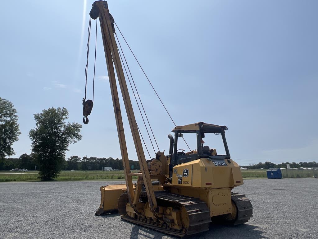 2012 John Deere 700K LGP Crawler Dozer With Pipe Layer