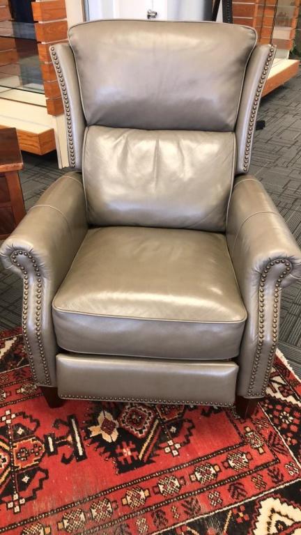 GENESIS GREY WING BACK PUSH RECLINER