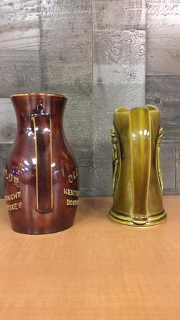 VINTAGE KENTUCKY BOURBON WHISKEY PITCHERS