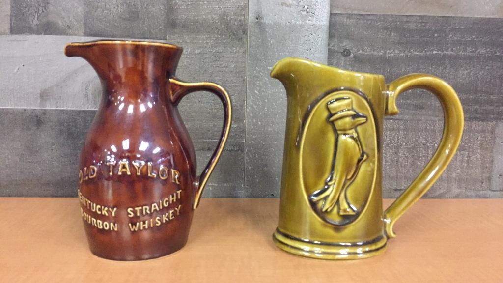 VINTAGE KENTUCKY BOURBON WHISKEY PITCHERS