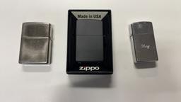 ZIPPO WOLVES & ENGRAVED LIGHTERS