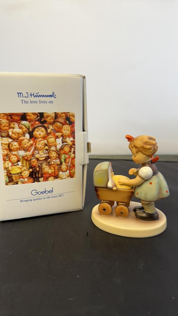 M.I. HUMMEL FIGURINE "MORNING STROLL" FIRST ISSUE