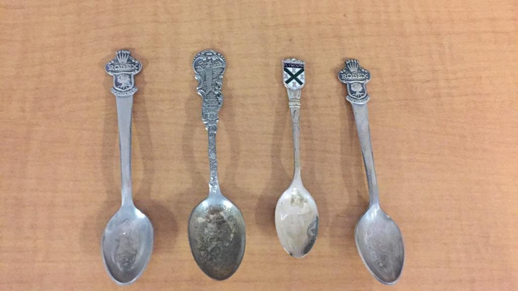 ROLEX & SOUVINER SPOONS