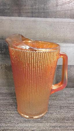 JEANETTE MARIGOLD CARNIVAL TREE BARK PITCHER