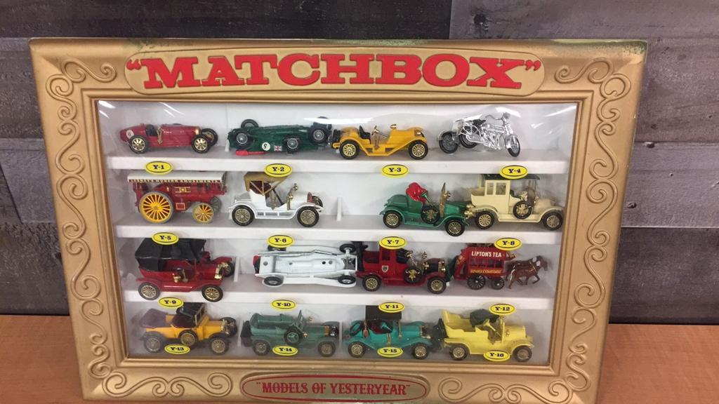 LESNEY MATCHBOX "MODELS OF YESTERYEAR" DISPLAY