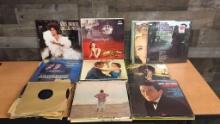 VINYL RECORDS: BARRY MANILOW, BARBARA STREISAND +