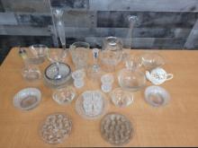 CLEAR GLASS DECOR & TABLEWARE