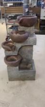 BOX OF MISCELLANEOUS: GARDEN FOUNTAIN