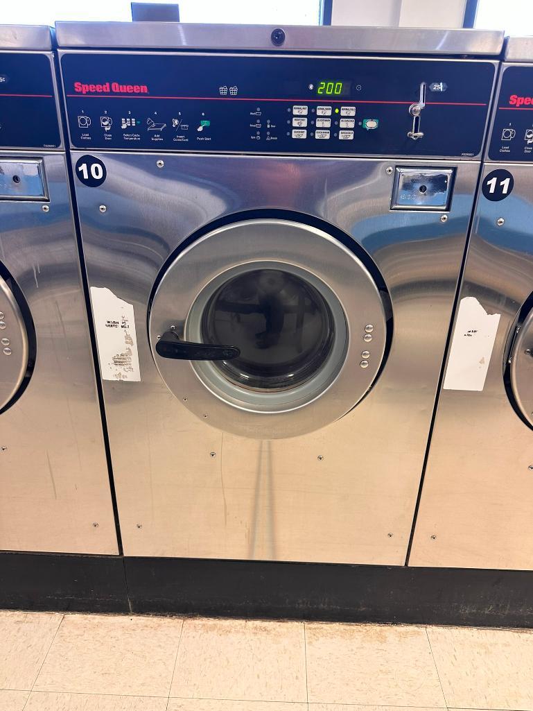 Speed Queen 20lb Commercial Washer - Model: SCN020JC2OU1001 - Working