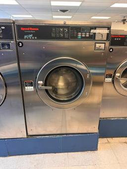 Speed Queen 30lb Commercial Washer - Model: SC30NC2OP60001 - Working