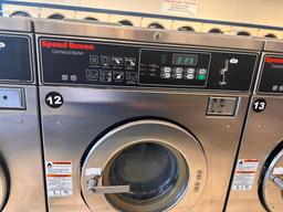 Speed Queen 30lb Commercial Washer - Model: SC30NC2OP60001 - Working