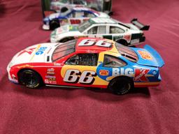 Lot of 4 NASCAR Diecast Cars; Dale Earnhardt Jr. & Darrel Waltrip #66 K-Mart