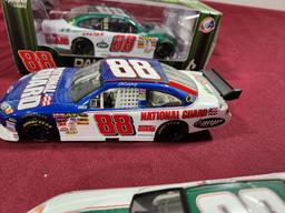 Lot of 4 NASCAR Diecast Cars; Dale Earnhardt Jr. & Darrel Waltrip #66 K-Mart