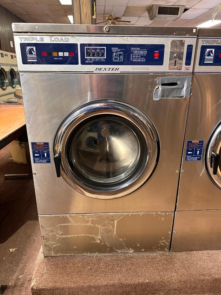 Dexter Thoroughbred 400 Triple Load, 30lb Commercial Front Load Washer, Model: WCL25AA