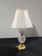 Lead Crystal Table Lamp