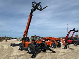 NEW UNUSED SKYTRAK 10054 TELESCOPIC FORKLIFT SN-160130568 4x4, powered by Cummins diesel engine,