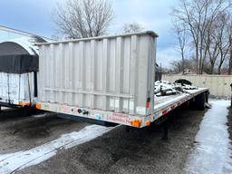 2006 TRANSCRAFT EAGLE IIHD W2 FLATBED TRAILER VN:1TTF4820662015467 equipped with 48ft. x 102in.