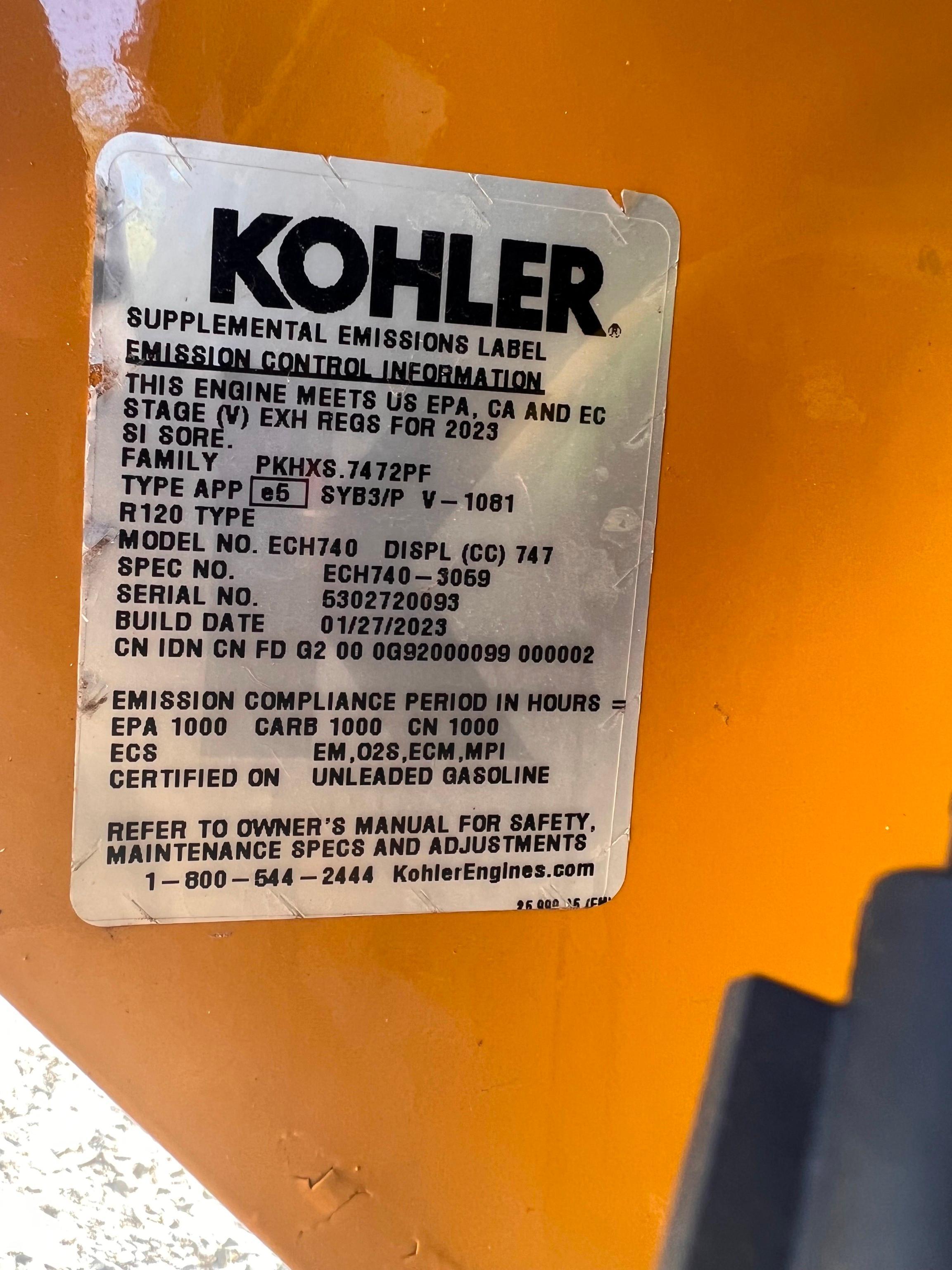 STUMP GRINDER 2023 VERMEER ST30TX STUMP GRINDER powered by Koehler gas engine, equipped with ling