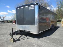 TAGALONG TRAILER 2022 MTI 8 1/2' x 24' Heavy Duty Tandem axle aluminium Car Hauler trailer SN